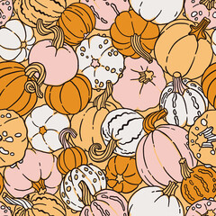 abstract seamless pattern with colorful spots	
