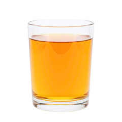 Glass of fresh apple juice or iced tea