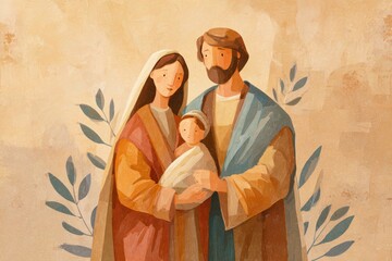 Holy Family Jesus Mary Joseph