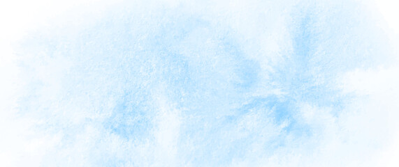 Blue winter texture art vector background with hand drawn brush strokes for cover design, poster, cover, banner, flyer, cards. Christmas abstract illustration for background. Ice. Cold. Frozen water.