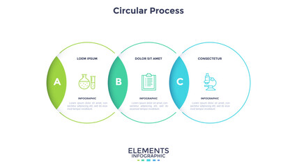 Modern Business Infographic Vector Banner