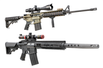 Gun Alliance of Valiant Arms Sniper rifle Weapon, dragon boat festival, assault Rifle, machine Gun AI generated by PNG