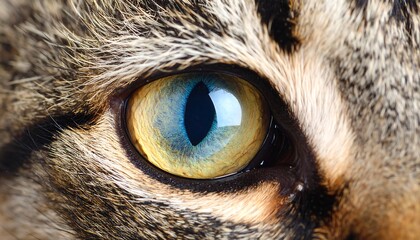Cats Eye CloseUp Macro Shot.