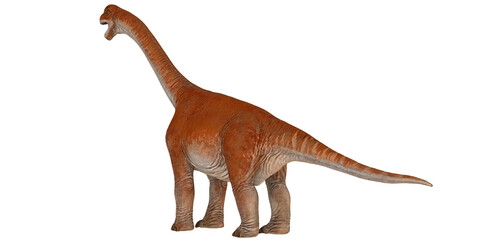 Majestic brachiosaurus in a lifelike pose.