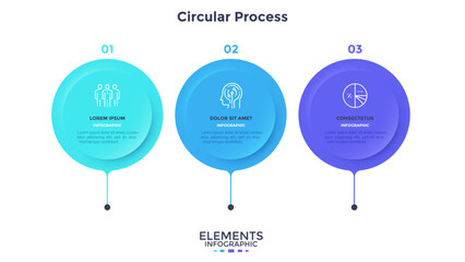 Modern Business Infographic Vector Banner