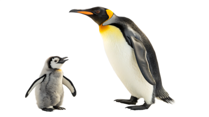 King penguin Hand puppet Emperor Penguin, Penguin, animals, hand AI generated by PNG