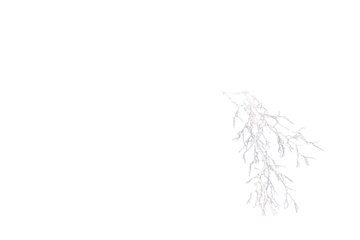 lightning cloud on AI generated by PNG