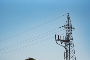 high voltage tower