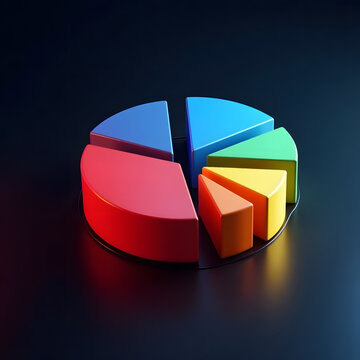 3d pie chart business profile feature
