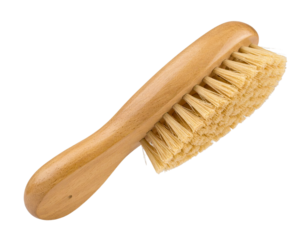 Natural Bristle Household Brush Transparent Background