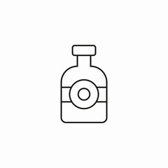ketchup bottle container icon sign vector