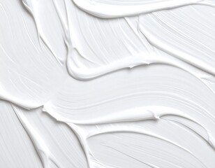 White Cream Swirl Texture Background.