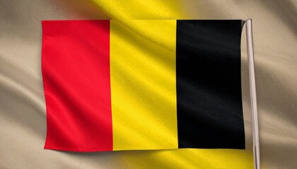 Fototapeta premium flag of belgium
