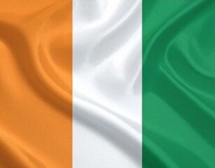 Obraz premium waving flag of ireland