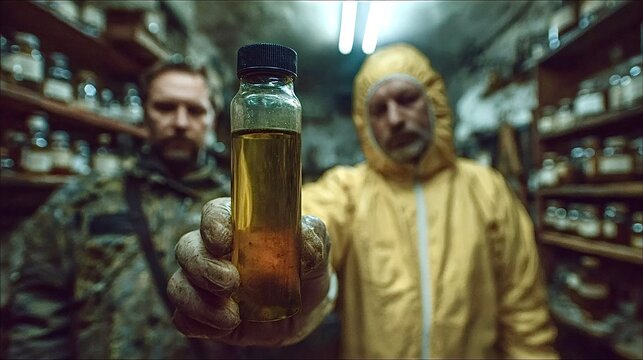 Scientists examining mysterious substance in underground laboratory