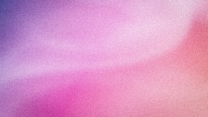 A vibrant abstract background with a soft grainy texture, featuring a delicate blend of pastel pink, purple, and magenta hues with a gentle blur