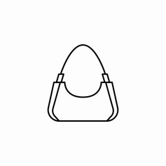 hand bag icon sign vector