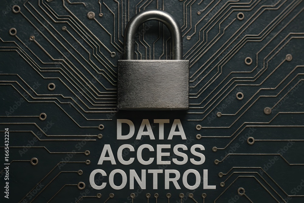 Poster secure data access: safeguarding information in the digital age.