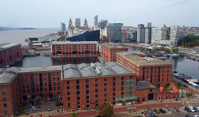 Blick über das Royal Albert Dock