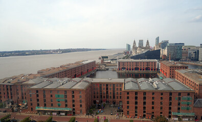 Blick &uuml;ber das Royal Albert Dock