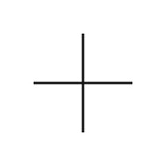 Black cross icon. Black plus icon. Plus symbol png.