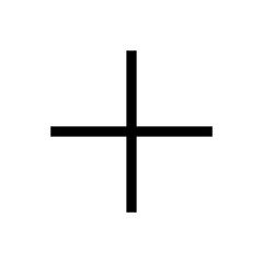 Black cross icon. Black plus icon. Plus symbol png.
