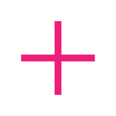 Pink Plus Icon. Pink Cross Icon. Pink Plus Symbol Png.