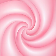 Abstract Pink Swirl Background Texture, Creamy Pink Spiral Design for Food, Beauty, and Dessert