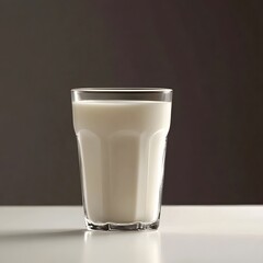 Refreshing Glass of Milk on Table Photography