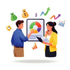 education, bussines, human, financial