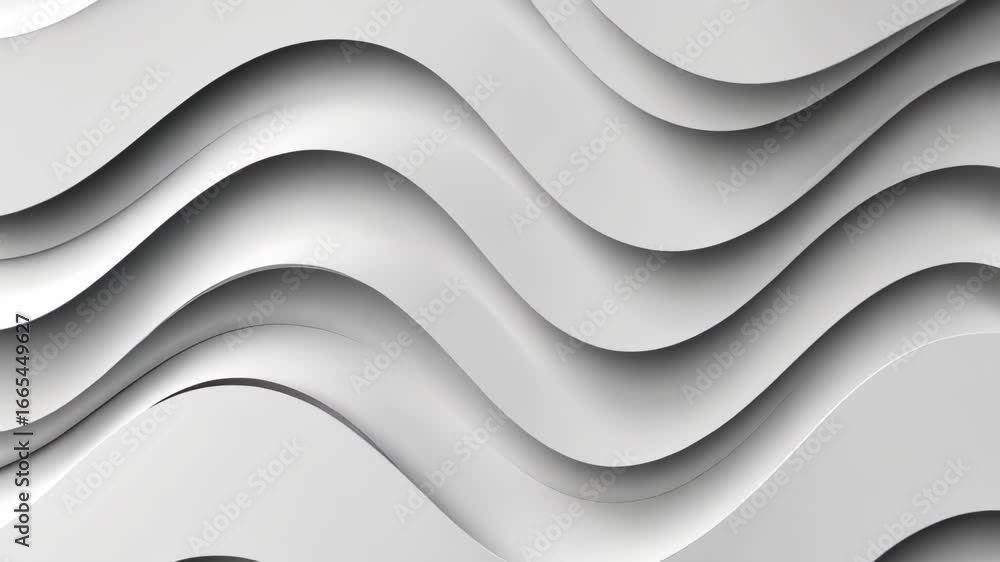Poster abstract wavy paper: elegant abstract features flowing wave patterns, designed to be used as a backg