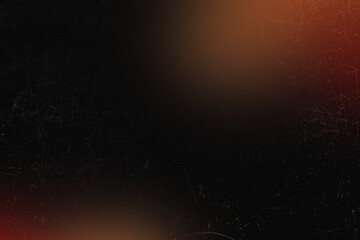 Retro Light Leak Overlay with Dust, Scratches, and Film Grain Texture – Distressed Vintage Film Effect on Black Background