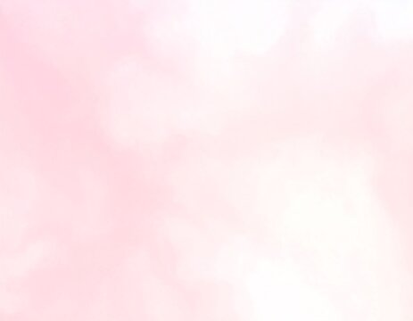 Pink Soft Clouds Background. - Powered by Adobe
