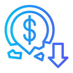 money loss icon