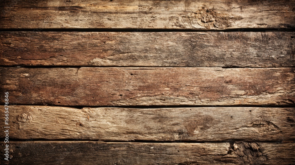 Poster Rustic Wood Texture Background with Natural Patterns and Varied Grain for Design and Art Projects