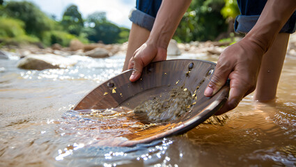 Financial Calculation: A Person Using a Calculator for Accounting and Budgeting.
