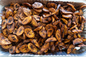 Fried plantain Dodo ready to serve © primestockphotograpy