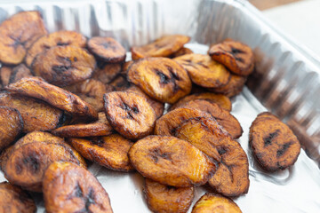 Fried plantain Dodo ready to serve © primestockphotograpy