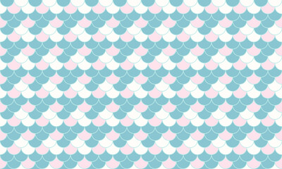 Seamless pastel mermaid scales pattern.  Perfect for textile design, wrapping paper, or website backgrounds.  Elegant, whimsical, and feminine design, evoking ocean dreams.