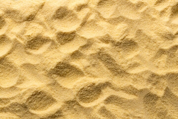 Organic wheat semolina background - Triticum
