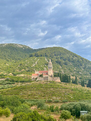 Overcast Day on the Hills of Vis 