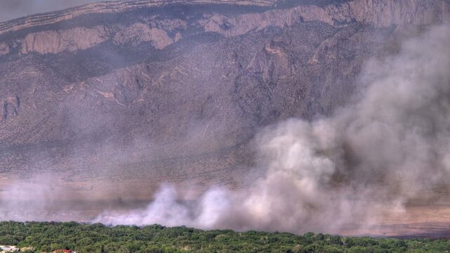 Bosque Corrales Fire 2012