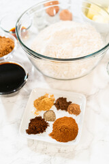 Spiced Gingerbread Cookie Dough Perfect for Baking