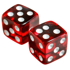 Some 6 Sided Role Playing Game Dice On Pastel Background