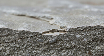 Macro shot of stone surface with natural rough texture, abstract neutral background, geology detail concept