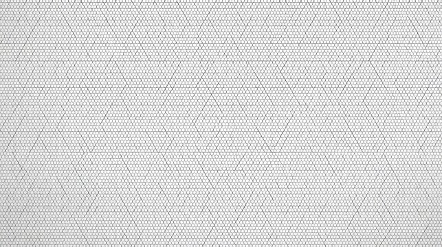 Abstract gray pattern with geometric triangular grid structure
