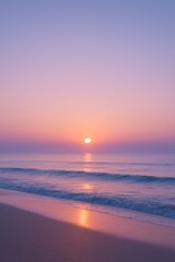 Fototapeta premium Coastal Horizon at Sunrise