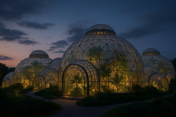 Obraz premium Glass Dome Garden