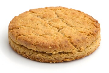 Chocolate Chip Cookies on White Background