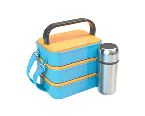 3d render lunch box